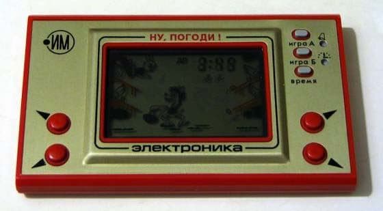 Elektronika „Nu, pogodi!“, sovietska obdoba Nintendo Game &amp; Watch
