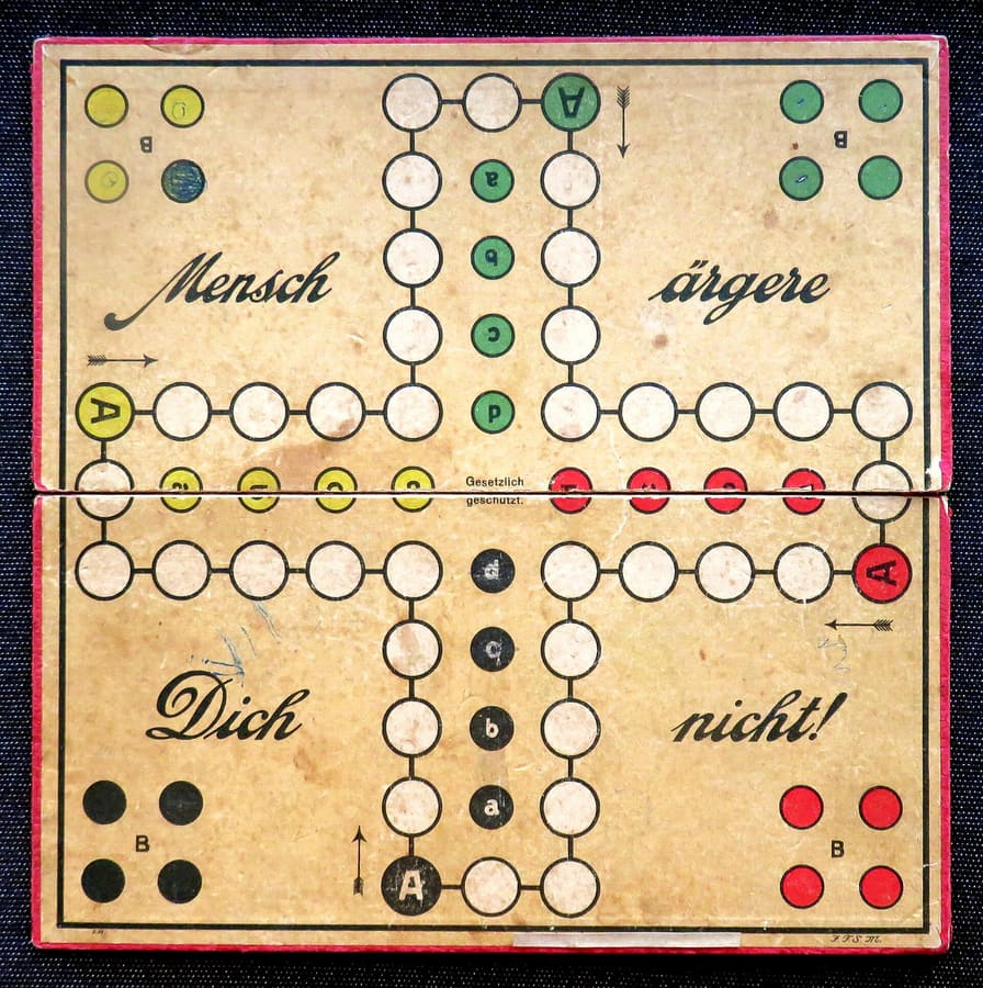 Mensch ärgere Dich nicht, vydanie 1929