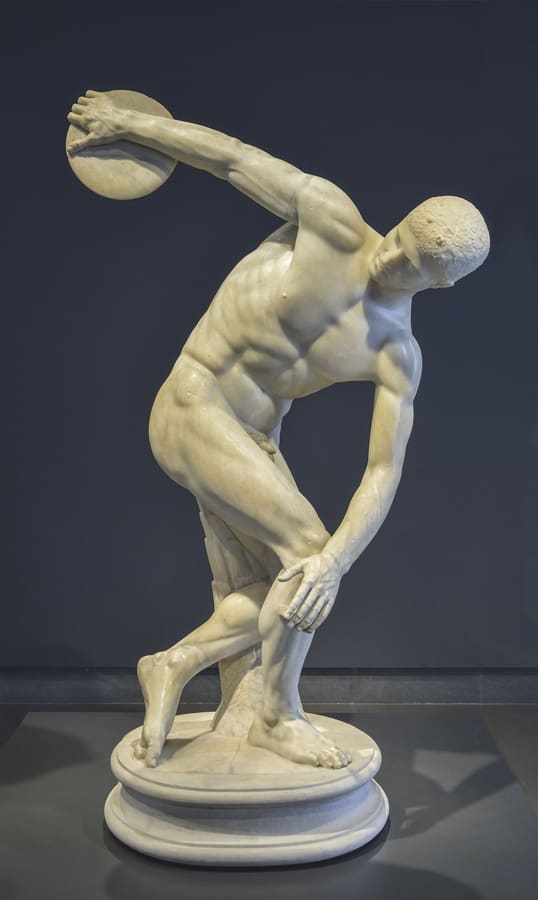 Diskobolos (rímska kópia), Palazzo Massimo