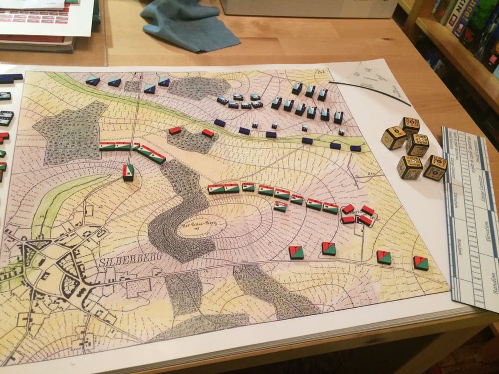 Rekonštrukcia Kriegsspielu z roku 1824