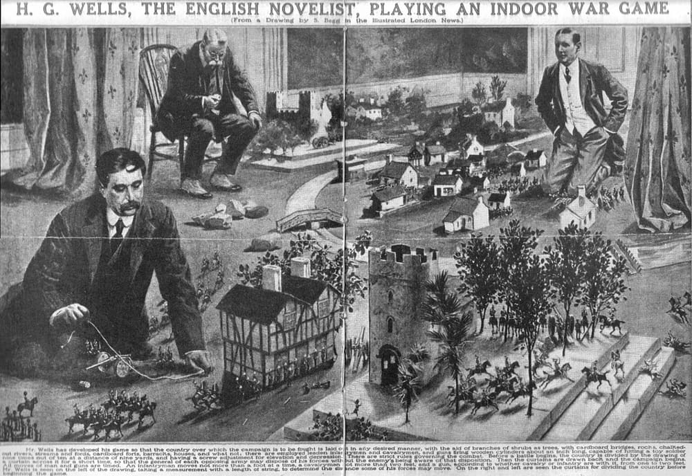 H. G. Wells hrá Little Wars